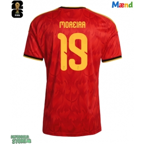 Belgien Diego Moreira #19 Replika Hjemmebanetrøje VM 2026 Kortærmet